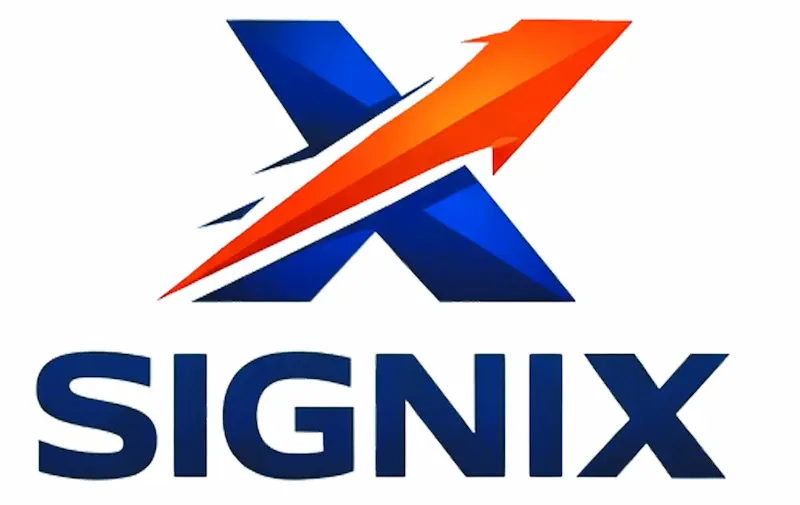 شعار SIGNIX للتصميم والطباعة الإعلانية